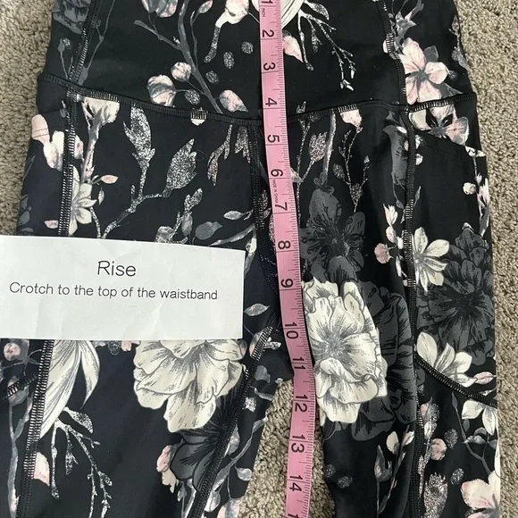 Victoria Secret | NWOT Floral Leggings Size 2 - Picture 7 of 8